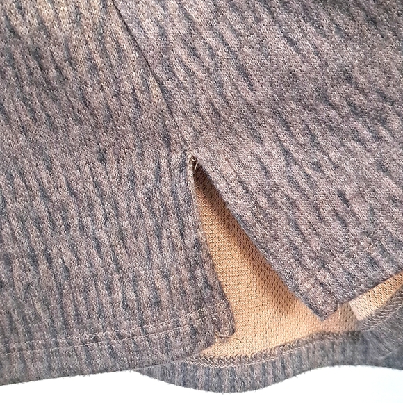 Striped Multicolor Cowl Neck Sweater Size Large - Picture 4 of 8